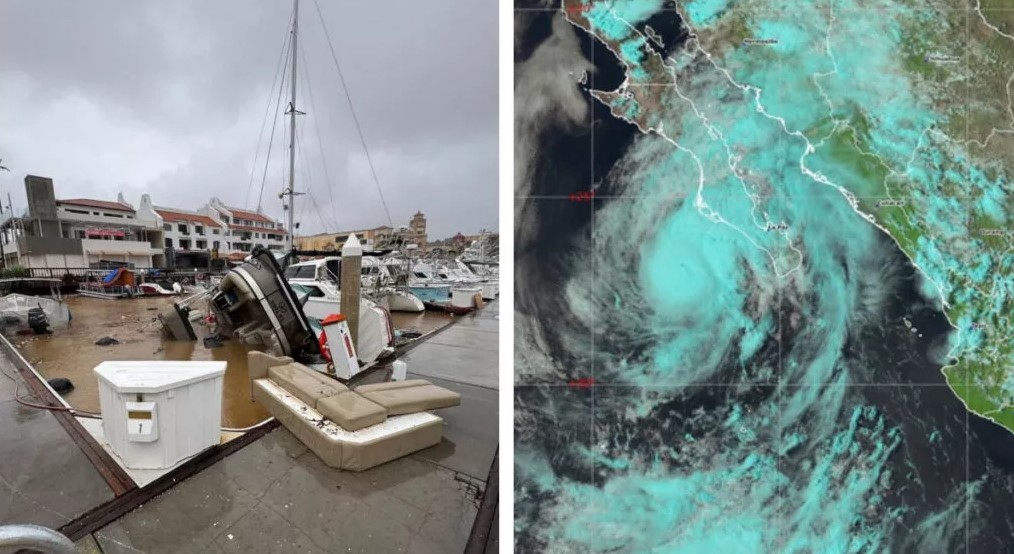 Huracán Lorena amenaza a Baja California Sur con lluvias torrenciales