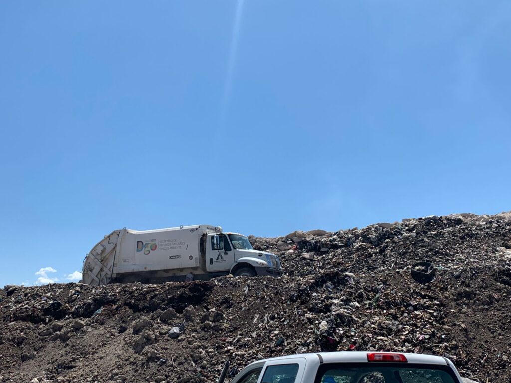 Avanza al 75 por ciento construcciones de nueva celda del relleno sanitario en Pueblo Nuevo