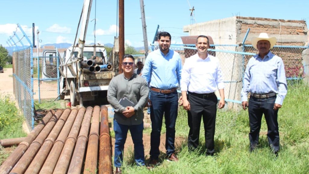 En marcha trabajos de rehabilitación de pozos en Vicente Guerrero
