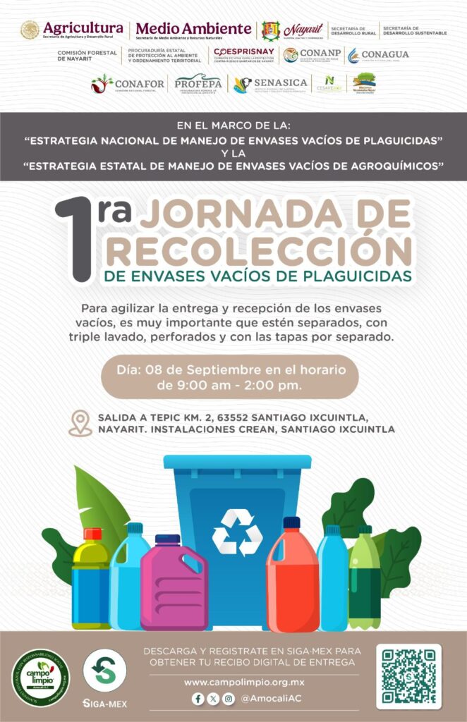 1ª Jornada de Recolección de Envases Vacíos de Plaguicidas