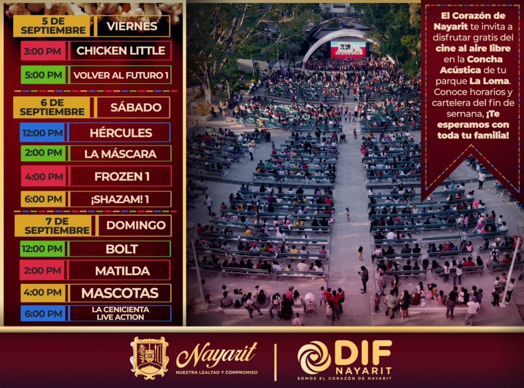 El Corazón de Nayarit te invita al cine gratis