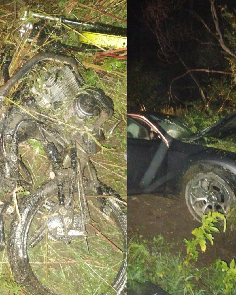 Pierde la vida matrimonio al chocarlo en su moto un menor