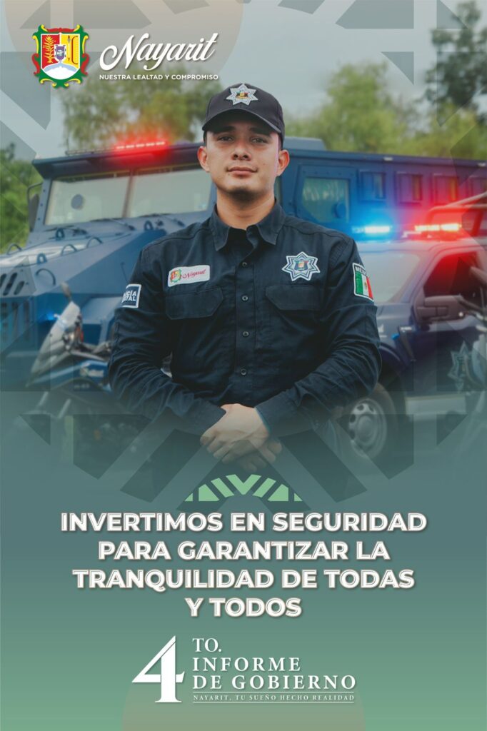 Nayarit es uno de los estados más seguros del país.
