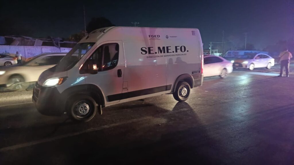 Motociclista impactó a peatón y le quitó la vida