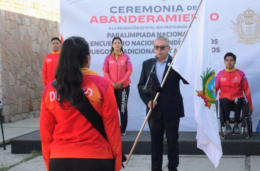 Delegacion duranguense lista para la paralimpiada nacional.