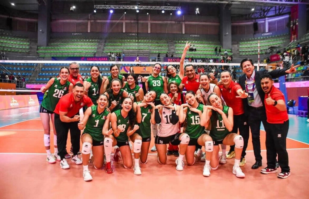 México se quedó con el subcampeonato en voleibol.