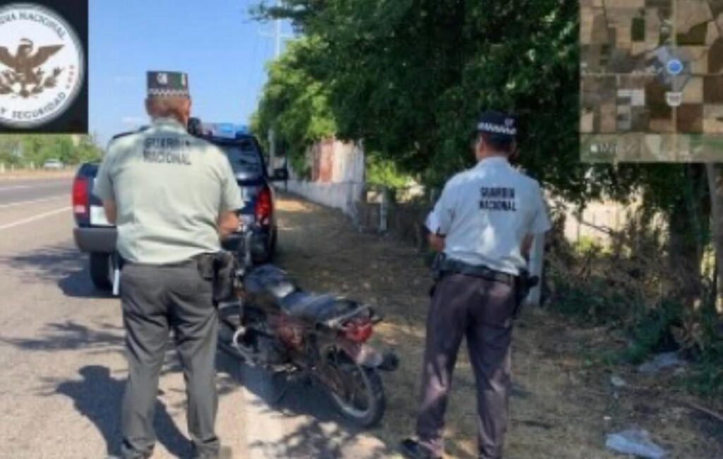 Guardias Nacionales arrestan a sinaloense en moto robada