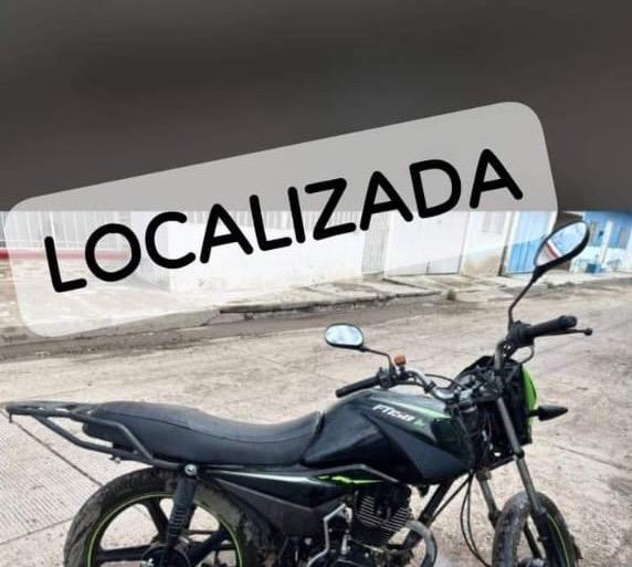 Abandonan la moto que robaron a su vecina