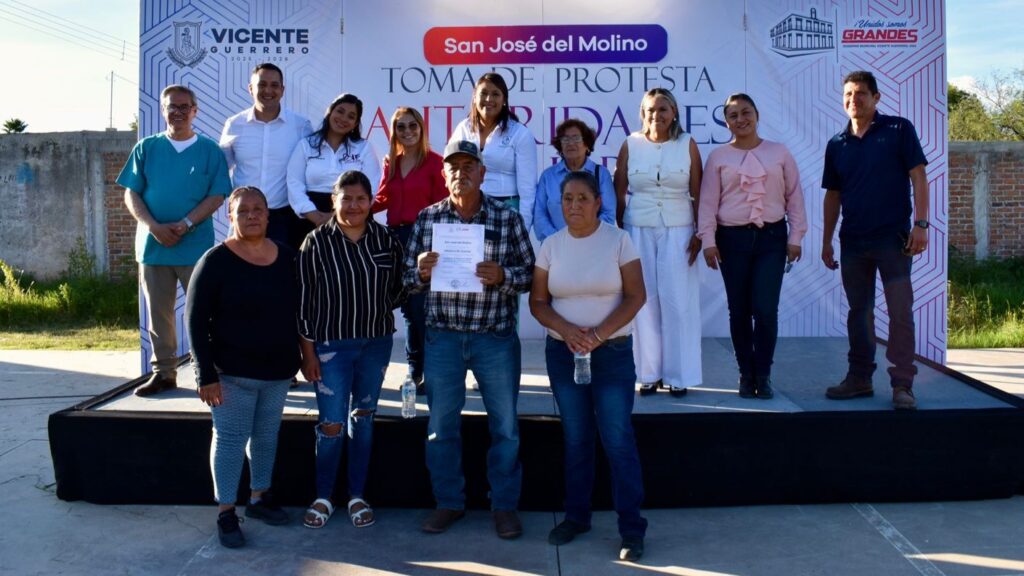 Inicia oficialmente la toma de protesta de las diferentes comunidades de Vicente Guerrero