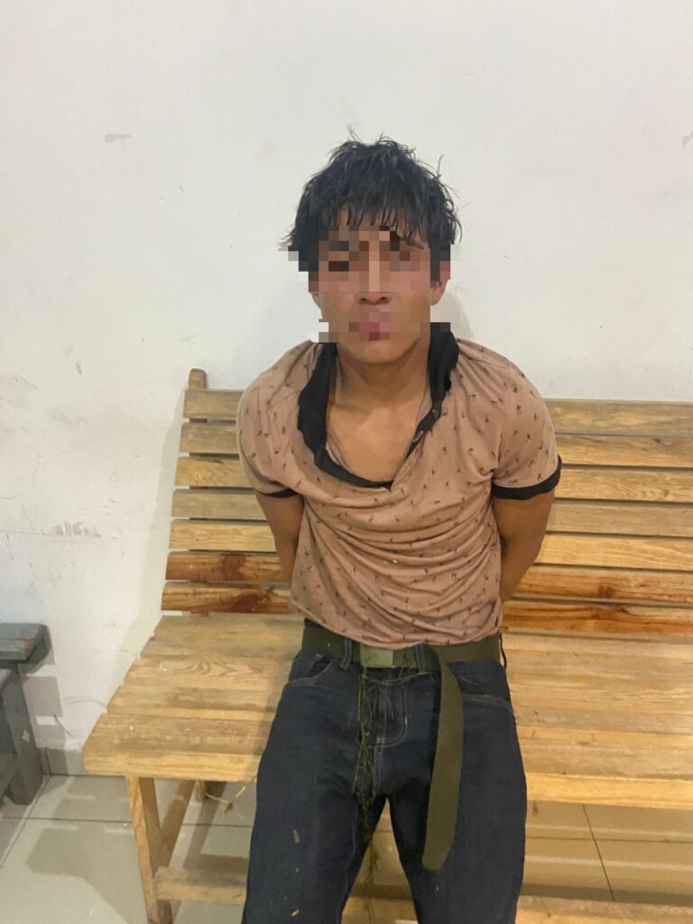 Policía de Pueblo Nuevo detiene a presunto ladrón