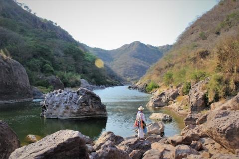 Adolescente se sumergió al río y ya no salió