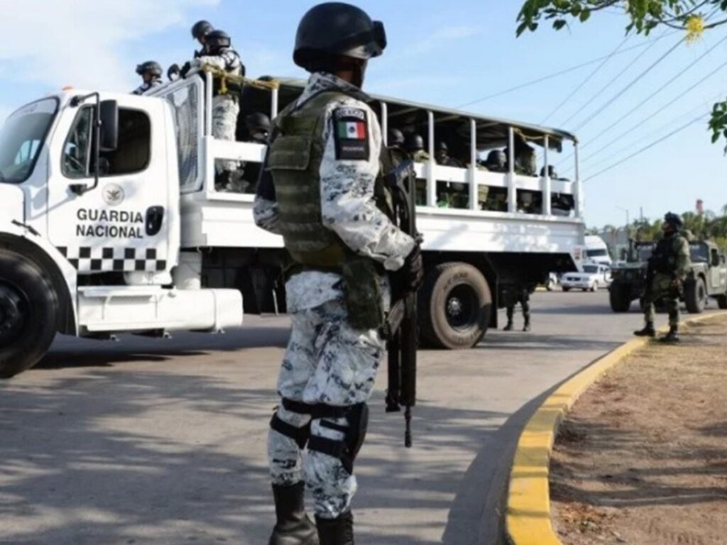 Guardia Nacional arresta a sujeto con armas de fuego