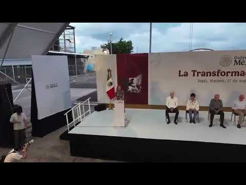 Más de 40 mil nayaritas asistieron con la presidenta Claudia Sheinbaum Pardo
