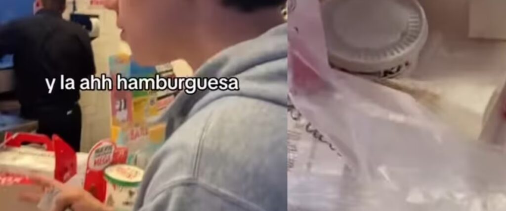 VIDEO: “Oye, ¿y la hamburguesa?”: joven descubre su pedido vacío en KFC y se vuelve viral
