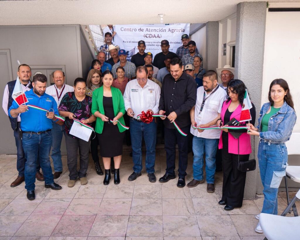 Tepehuanes inaugura Centro de Atención Agraria para beneficiar a productores del campo