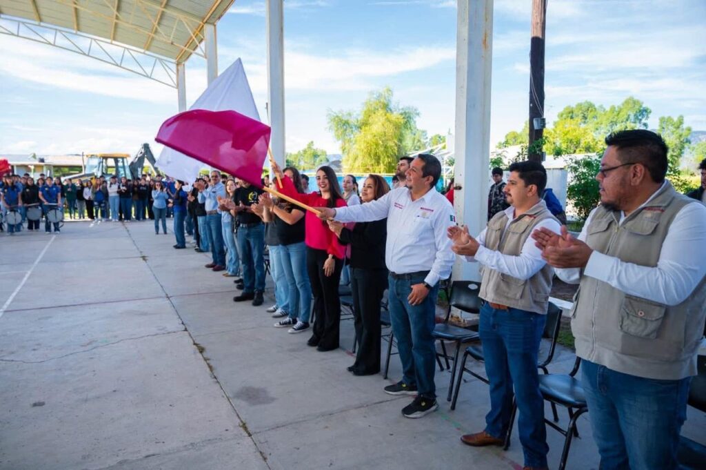 Inicia importante obra de infraestructura en el CBTa 173 de Nuevo Ideal