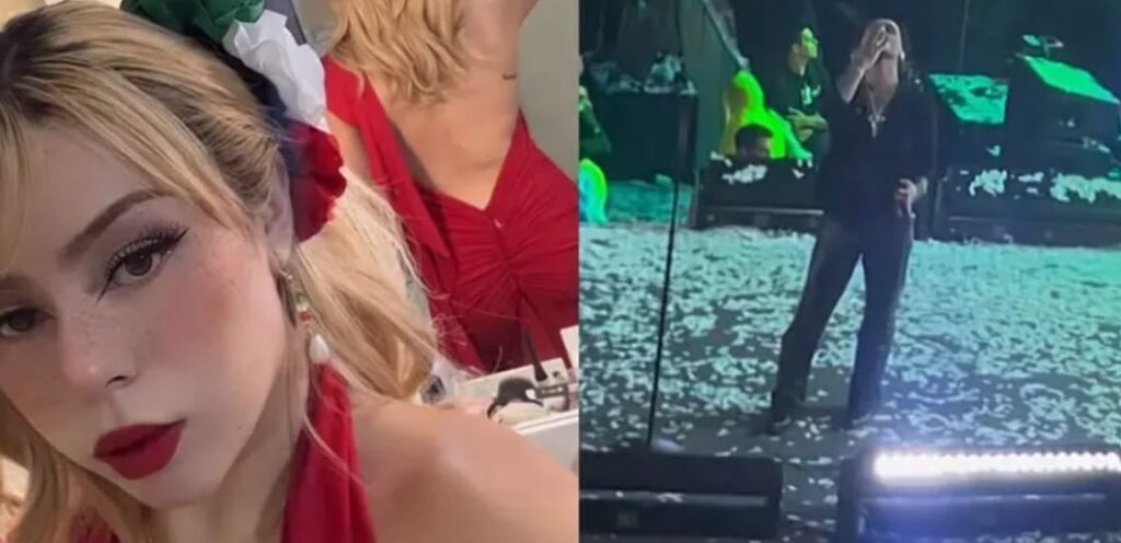 VIDEO: Fan asegura haber atrapado la atención de Christian Nodal en pleno concierto