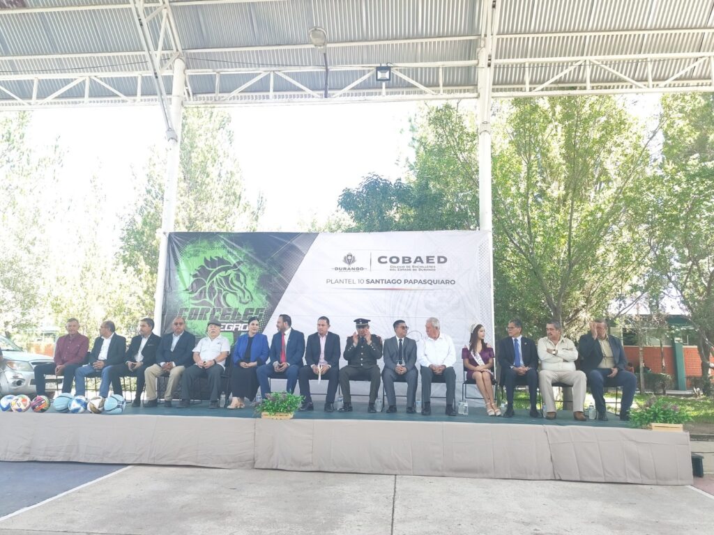 COBAED Plantel #10 celebra 34 años de compromiso con la educación en Santiago Papasquiaro