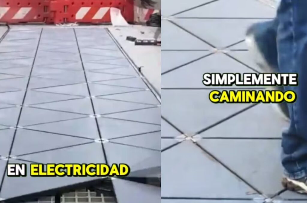 Japón implementa pisos que generan energía eléctrica con solo caminar sobre ellos
