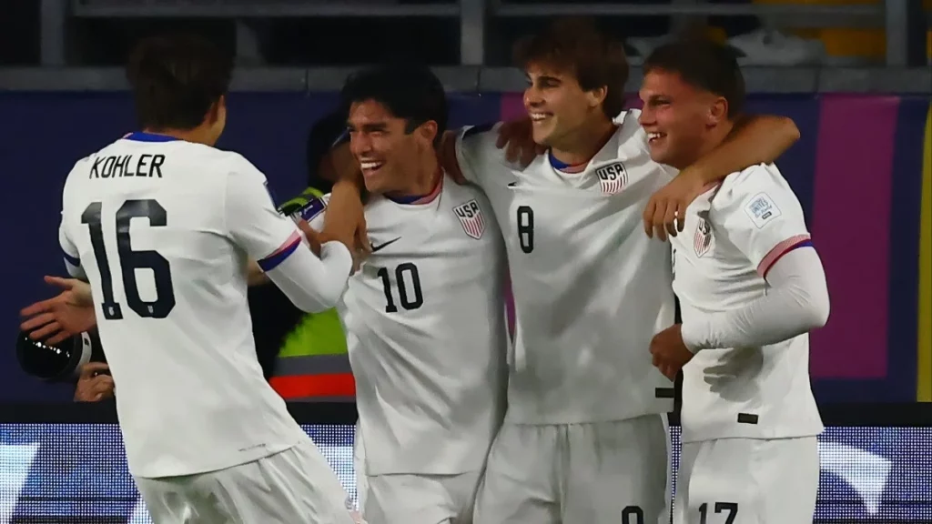 Estados Unidos arrasa en su debut en el Mundial Sub-20 de Chile 2025