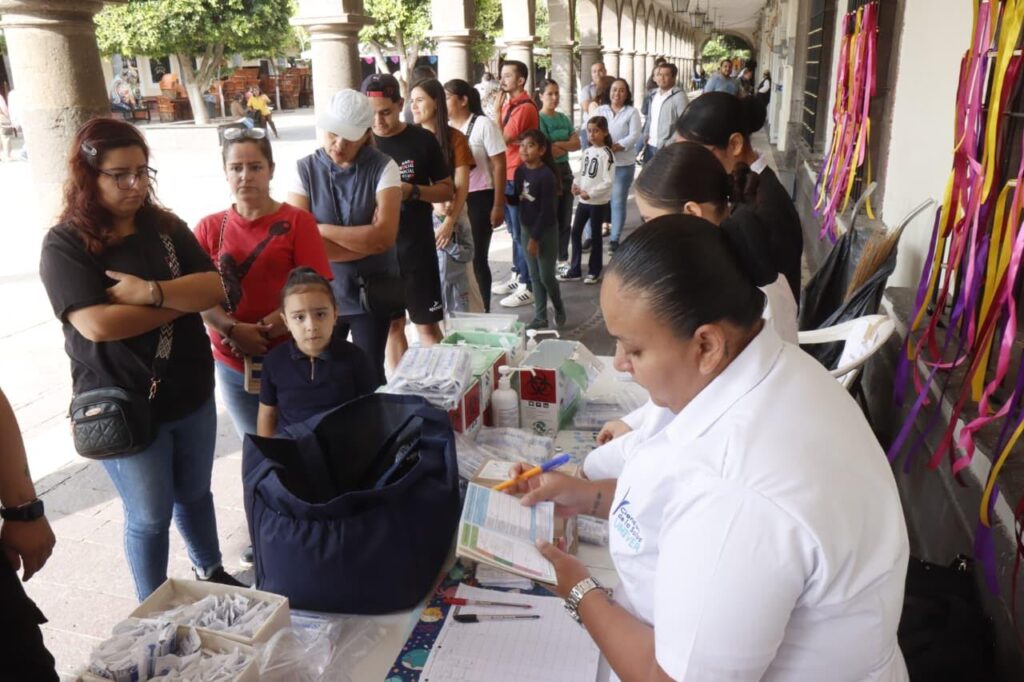 Tlaquepaque inicia campaña intensiva de vacunación contra el sarampión