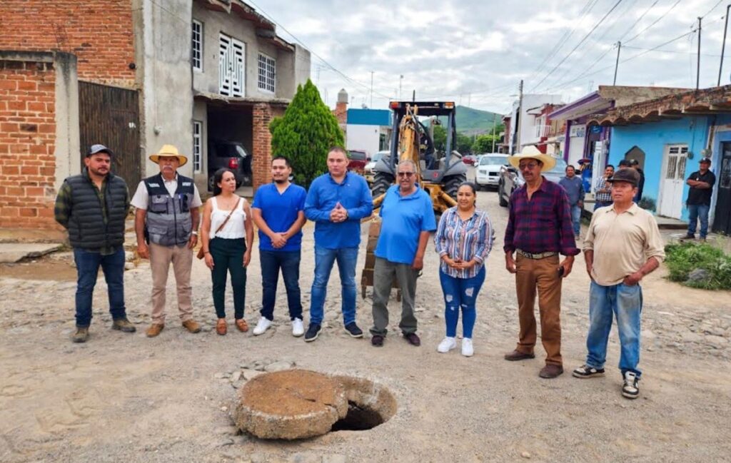 Inicia en El Arenal la renovación del sistema de drenaje en la colonia Las Norias