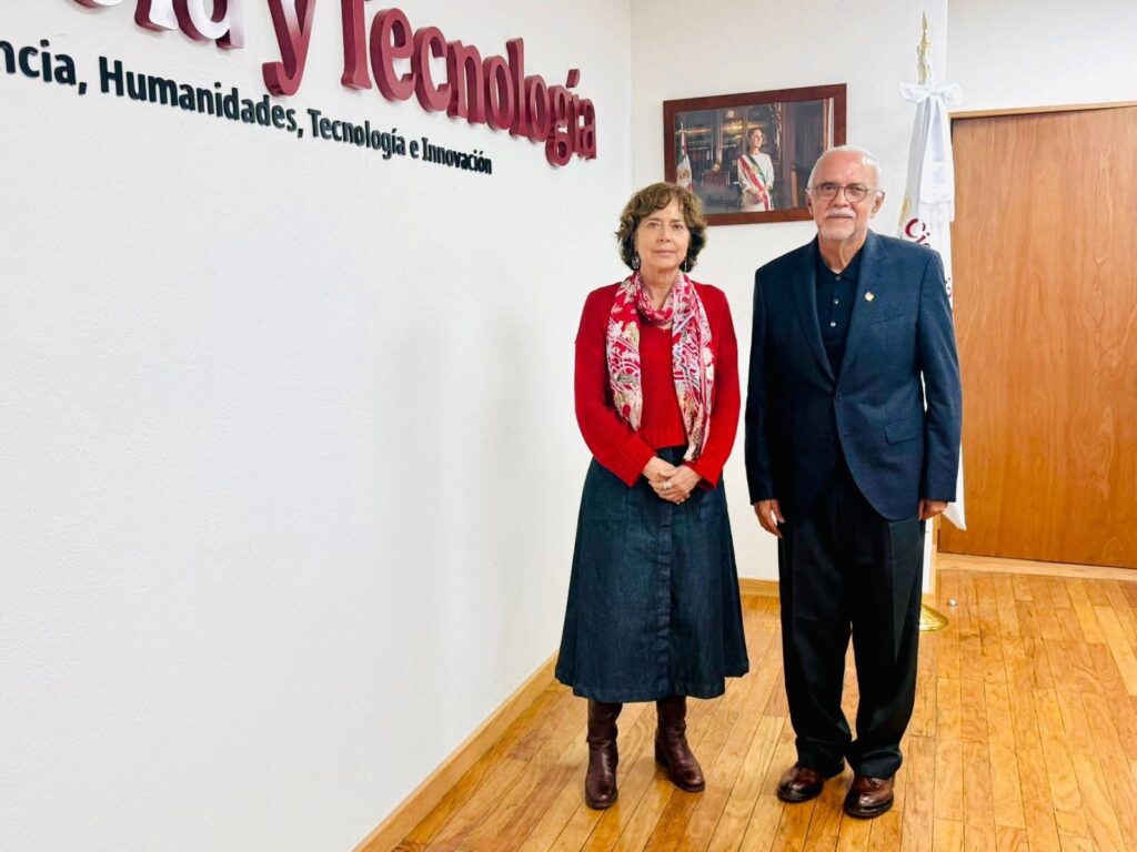 Se reúne gobernador con la secretaria de Ciencias, Humanidades, Tecnología e Innovación del gobierno de México