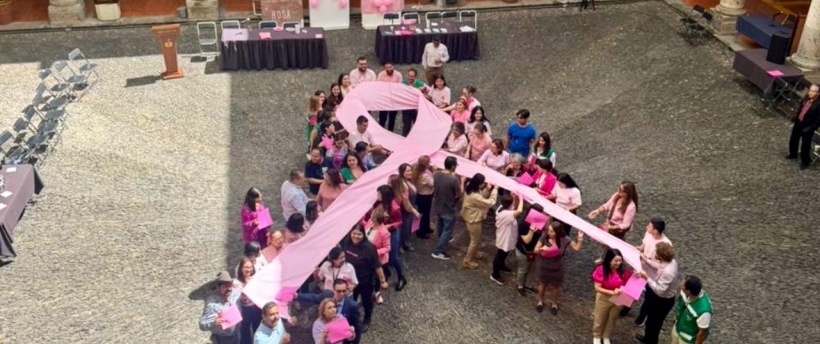 Realizan jornada de sensibilización sobre el cáncer de mama en el Congreso de Jalisco