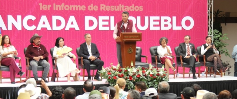 MORENA presenta informe legislativo con enfoque ciudadano y compromiso social