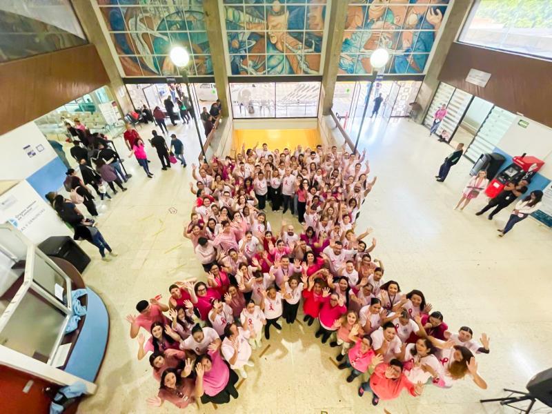 Hospitales Civiles de Guadalajara impulsan la conciencia sobre el cáncer de mama