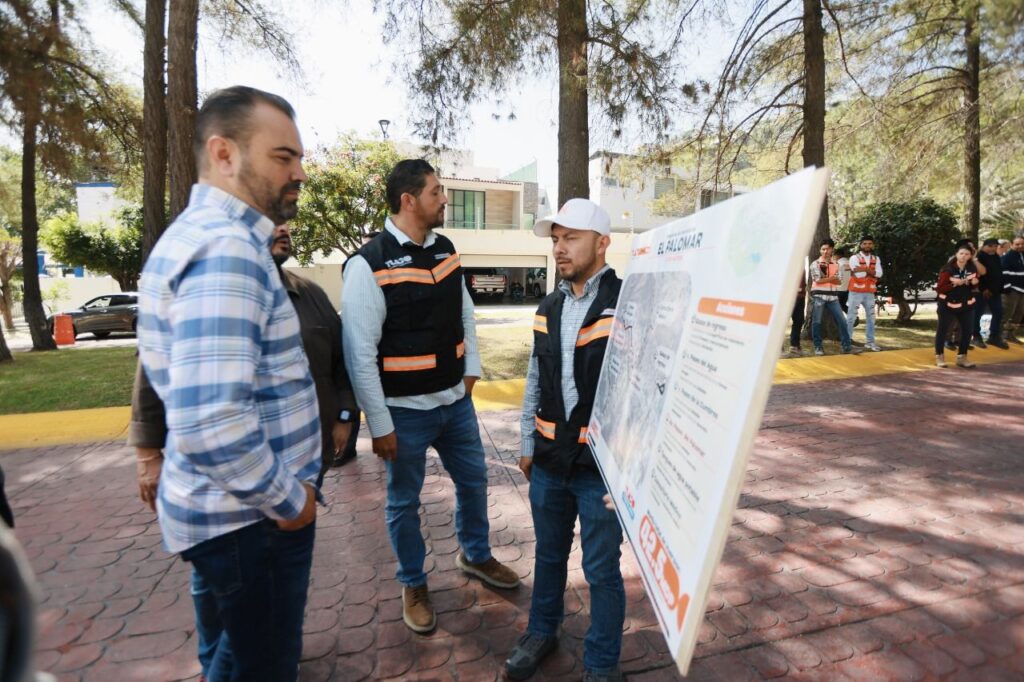 Gerardo Quirino cumple compromisos y entrega obras integrales en El Palomar