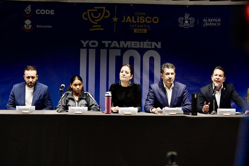 Presentan la primera edición de la Copa Jalisco Infantil de Fútbol 2025