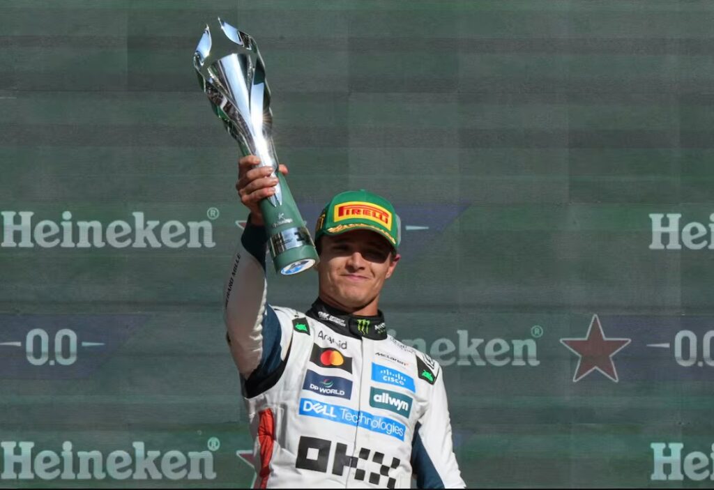 Lando Norris Conquista el Gran Premio de México con McLaren