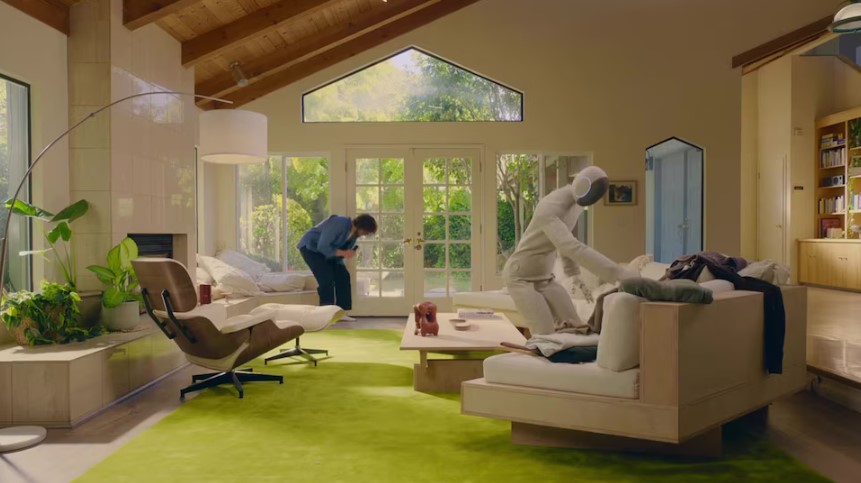 NEO el robot humanoide que realiza todas las tareas del hogar