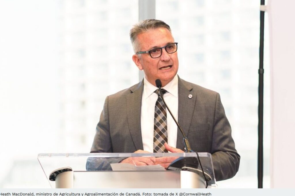 Ministro de Agricultura de Canadá visita México para reforzar cooperación agroalimentaria