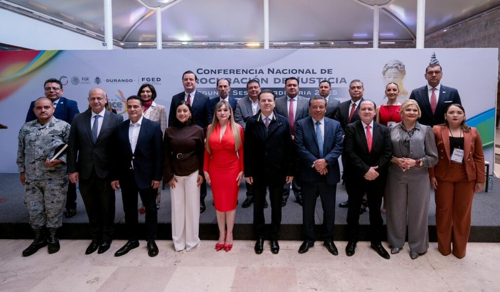Durango es sede de la Conferencia Nacional de Procuración de Justicia de las Zonas Noreste y Noroeste; reconocen trabajo del Gobernador por la Seguridad de la entidad