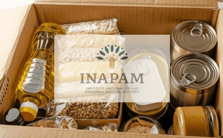 Despensas gratis para adultos mayores con tarjeta Inapam