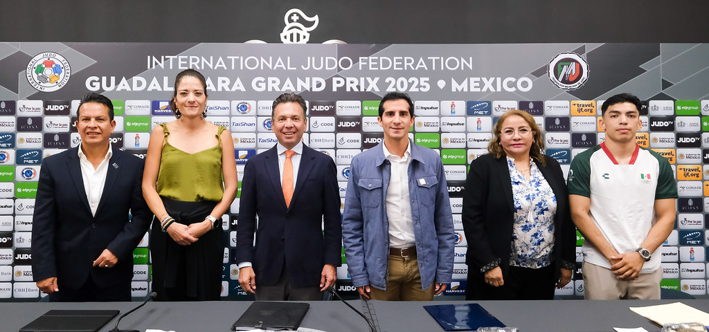 Jalisco será sede del Grand Prix de Judo 2025 y fortalece alianza con CONADE
