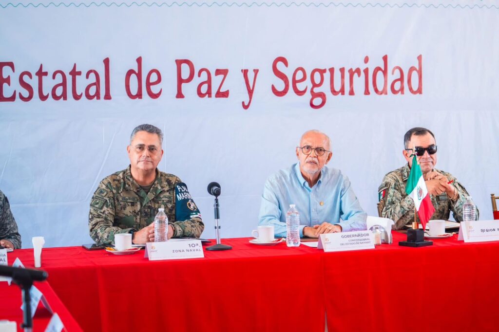 Desde San Andrés Milpillas, el gobernador reafirma su compromiso con la tranquilidad de las familias nayaritas