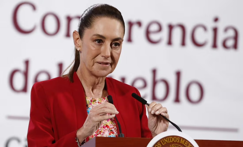 Sheinbaum niega acuerdo con Grupo Salinas sobre adeudo fiscal