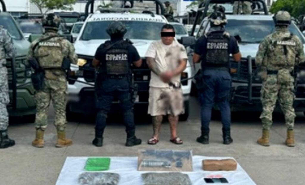 Capturan a “El Coyote”, presunto brazo armado de “La Barredora”, en Tabasco