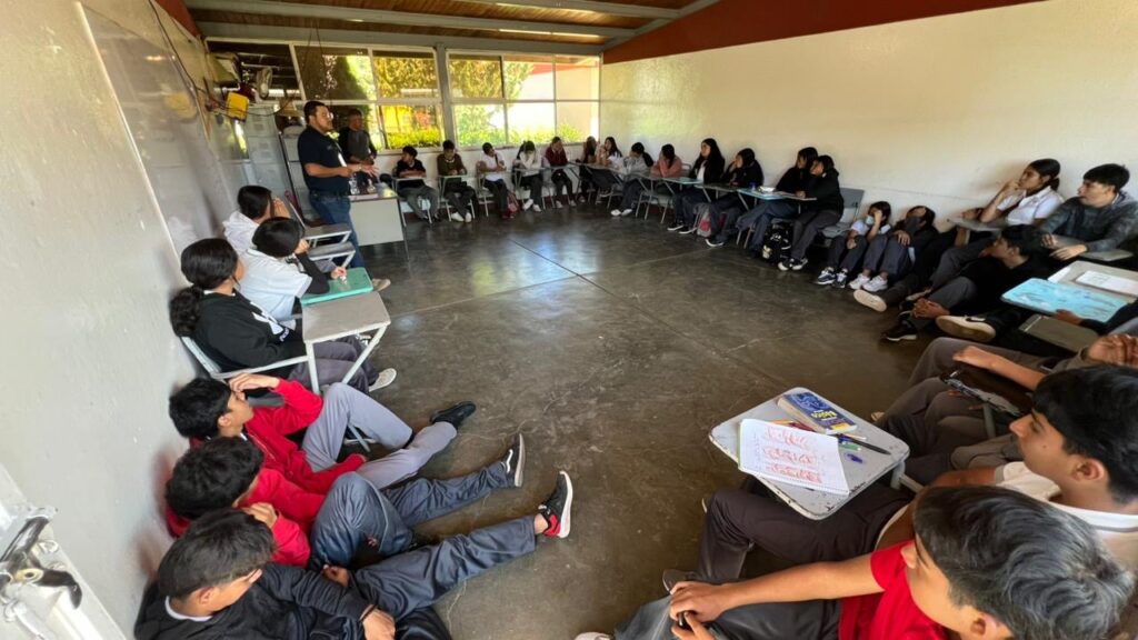 Realizan Jornadas por la Paz en escuelas de Guadalupe Victoria