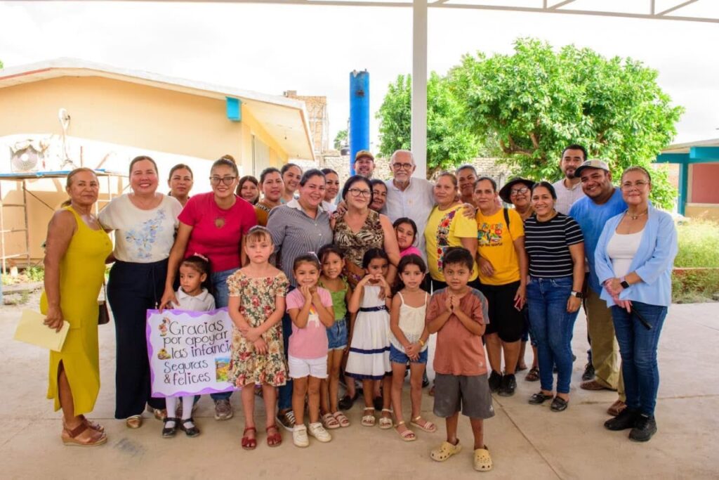 Gobierno de Nayarit transforma el preescolar Gabriela Mistral, en San Felipe Aztatán para brindar espacios dignos a la niñez