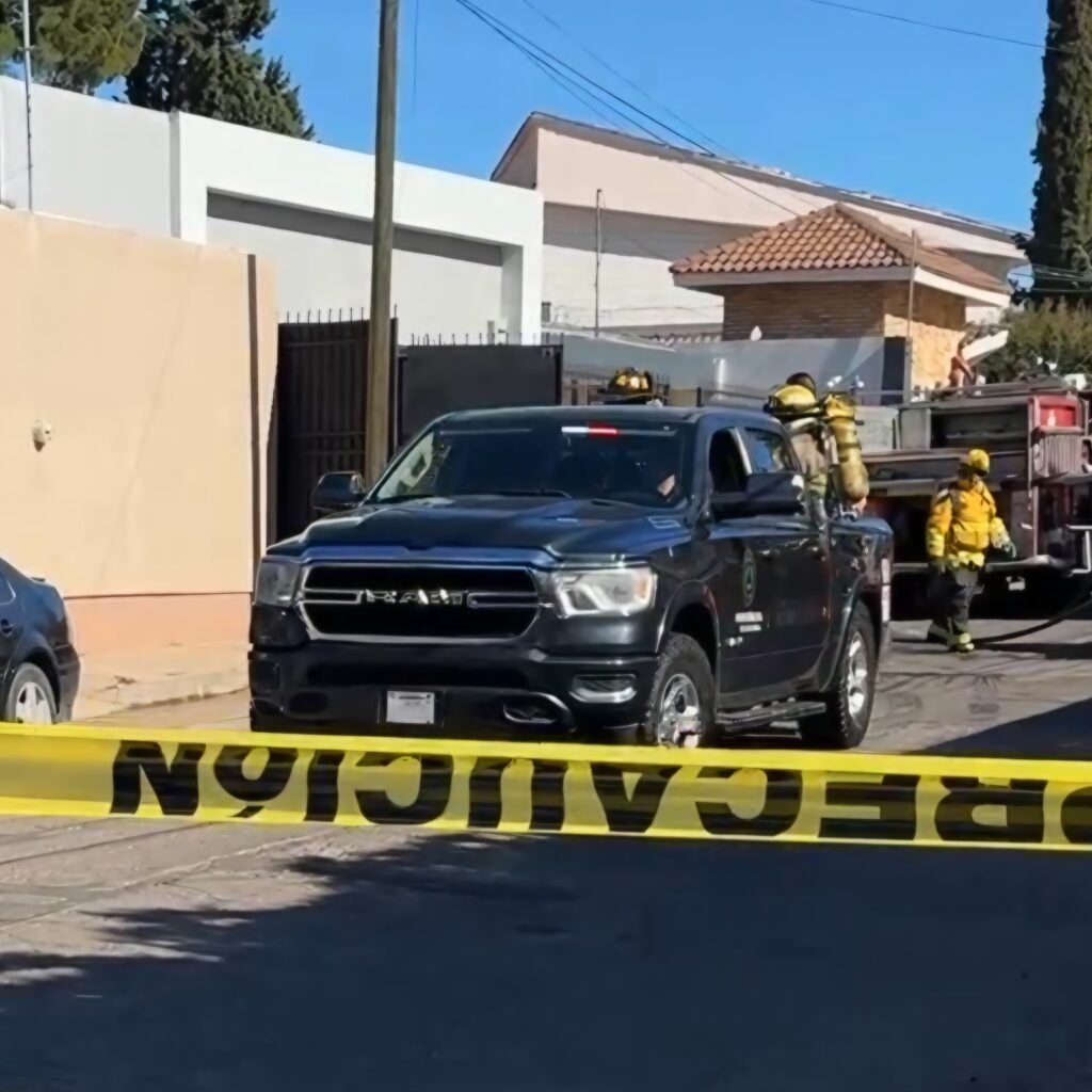 Bomberos de Parral controlan fuga de gas y aplican evacuación preventiva
