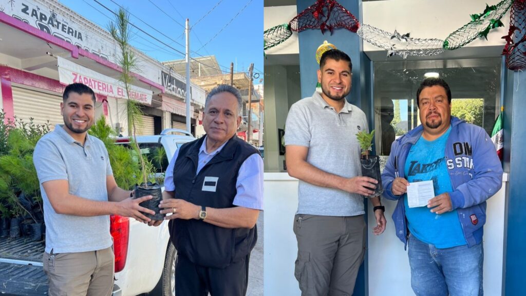 Fomentando pago oportuno; recibe un arbolito gratis en SIDEAPAS