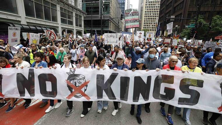 Protestas masivas contra Trump: «No Kings Day»