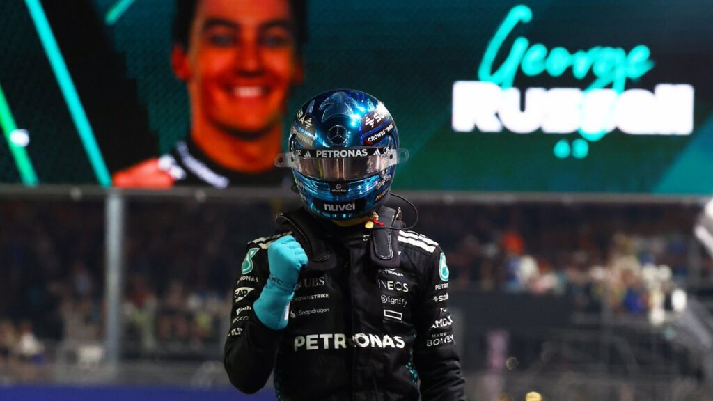 George Russell consigue la Pole Position en Singapur