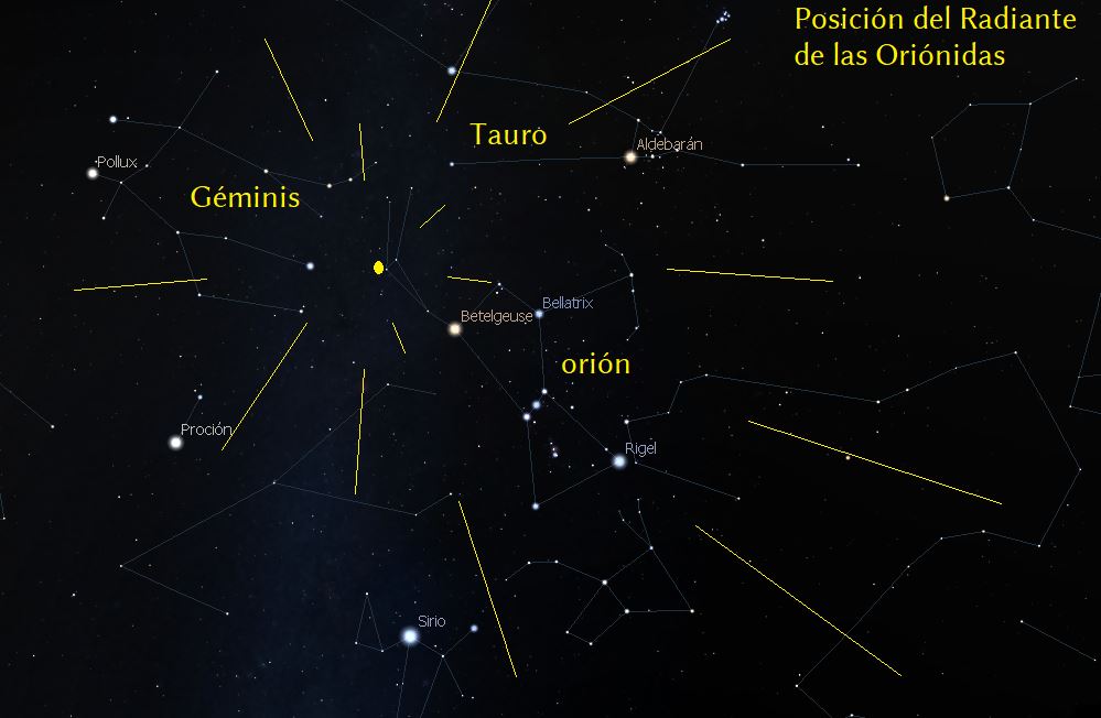 La lluvia de estrellas Oriónidas iluminará el cielo mexicano en octubre
