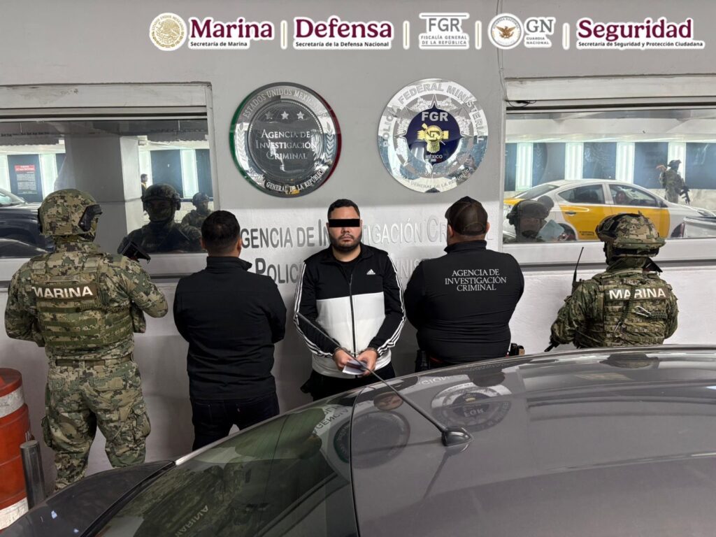 Detienen a Jair Francisco «N», alias «H4», presunto integrante de «Los Beltrán Leyva», en Edomex