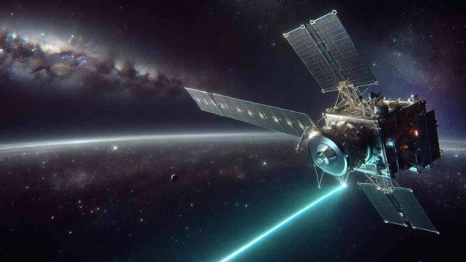 Nave de la NASA captura una señal láser récord